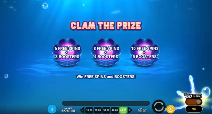 Manta Mayhem - Clam The Prize'da kabuk seçimi